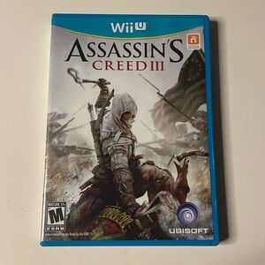 Assassin's Creed III 3 for Nintendo Wii U. Complete in‎ Box. CIB. Tested!